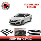 Weathershields Tint Window Visor for Honda Civic Sedan 2017-2022 Weather Shields